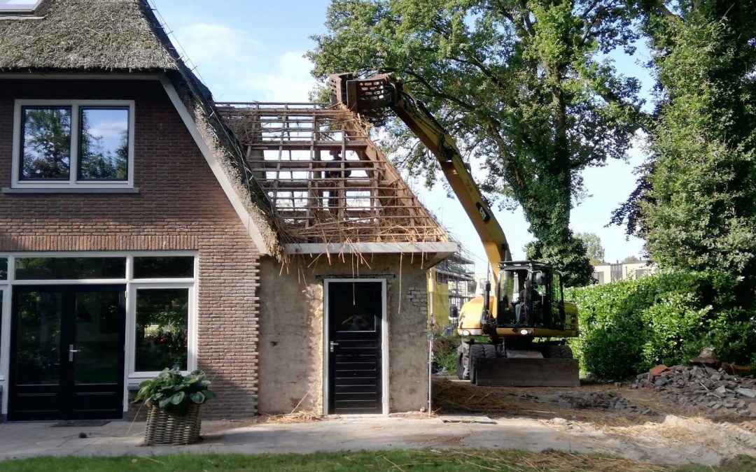 Kelder uitgraven i.c.m. sloopwerk