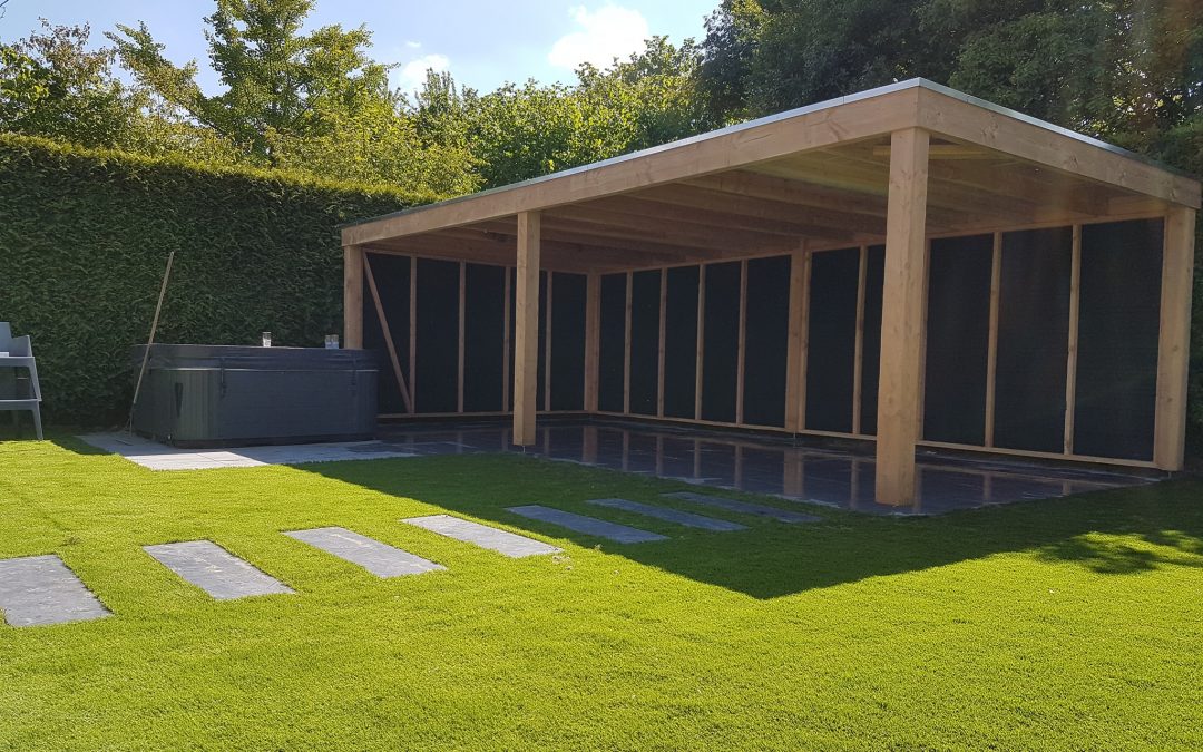 Tuin aangelegd in Zeewolde