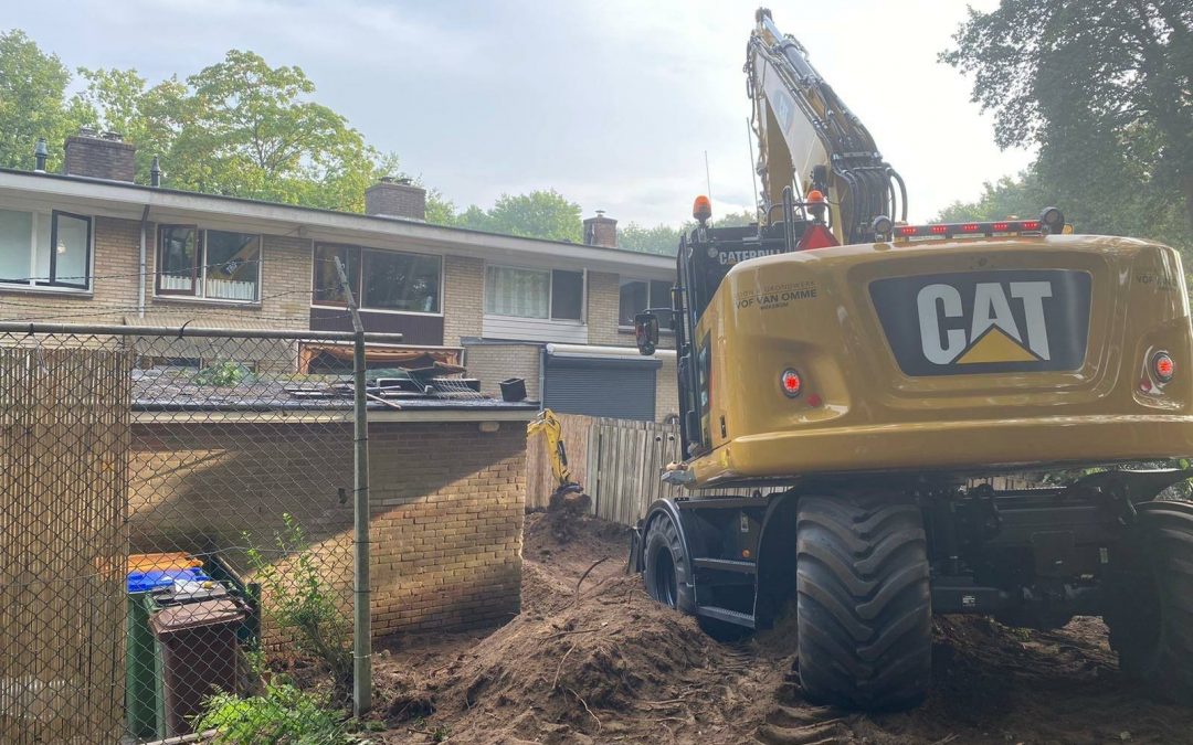 Betonwanden en betonplaten te Ede