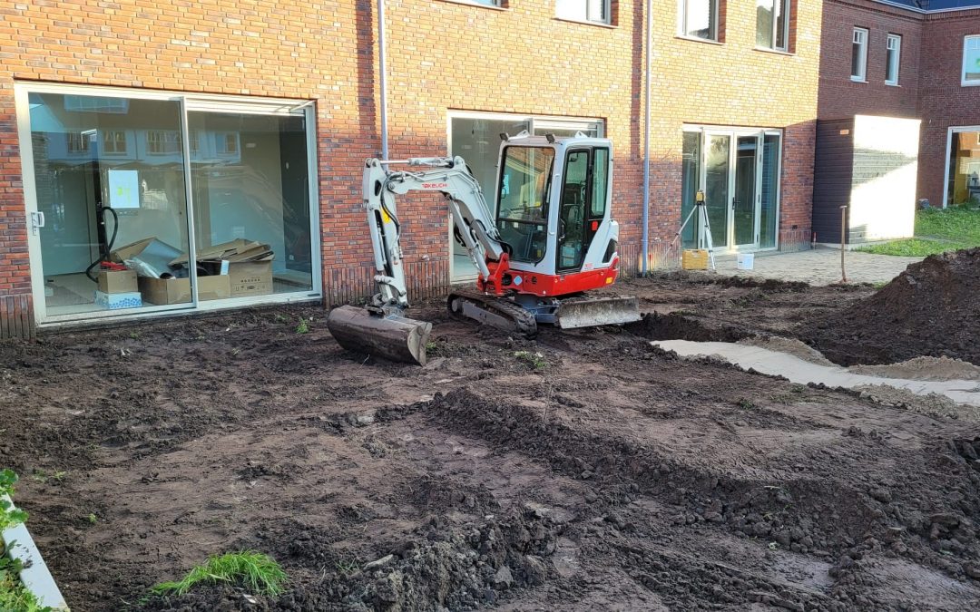 Uitgraaf werkzaamheden in Amersfoort
